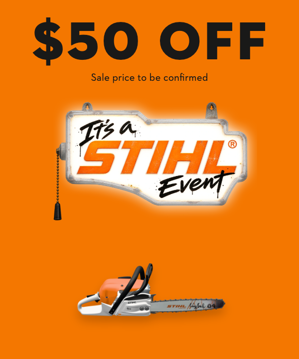 Event eblast — STIHL Event artwork